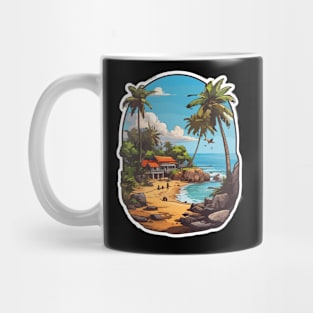 Sri Lankan Beach Mug